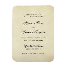 Trojane Elegante Trouw 'Save the Date' Magneet