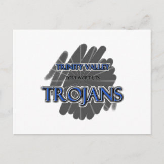 Trojans van de Trinity Valley School - Fort Worth, Briefkaart