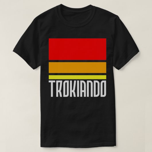 Trokiando stijl T-shirt Design Premium (Design voorkant)