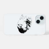 Trol Ease, Zachte Bescherming iPhone 15 Case (Achterkant horizontaal)