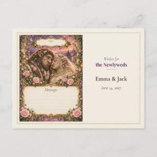 Trol Huwelijks Gastboek Wensen Briefkaart