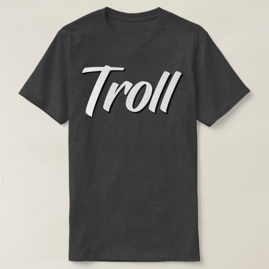 Trol Trolling 1 T-shirt (Design voorkant)