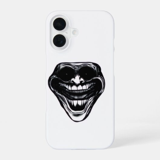trolface iPhone 16 hoesje (Achterkant)