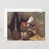 Troll and Child van John Bauer Briefkaart (Voorkant / Achterkant)