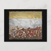 Troll and Gnome Parade Briefkaart (Voorkant)