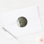 TROLL bij Rest Ronde Sticker (Envelop)