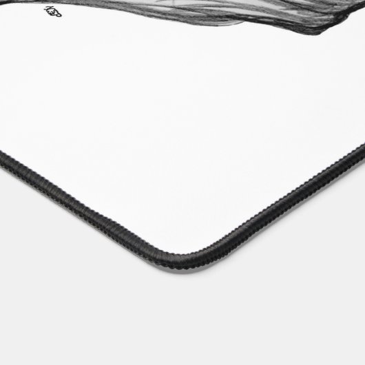 Troll Black and White Design Bureaumat (Hoek)