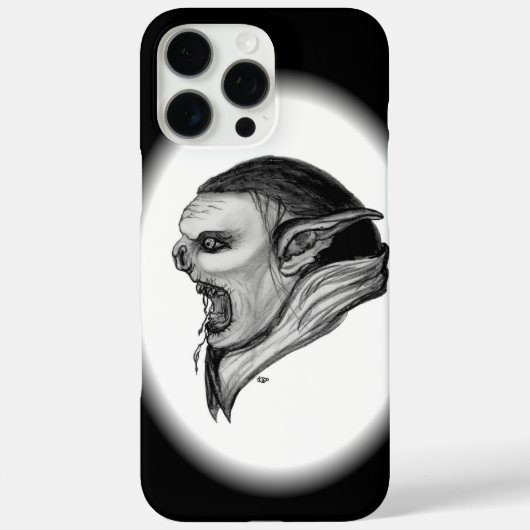Troll Black and White Design Case-Mate iPhone Case (Achterkant)