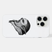 Troll Black and White Design iPhone Hoesje (Achterkant horizontaal)