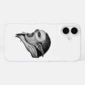 Troll Black and White Design iPhone Hoesje (Achterkant horizontaal)