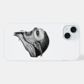 Troll Black and White Design iPhone Hoesje (Achterkant horizontaal)