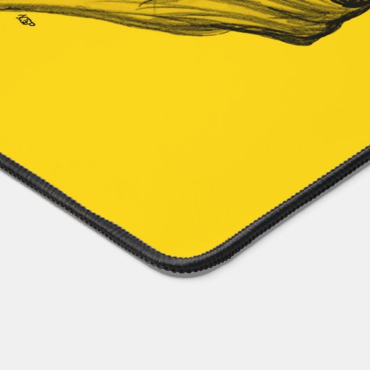 Troll Black and Yellow Design Bureaumat (Hoek)