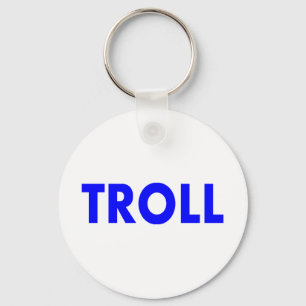 Troll Blue Sleutelhanger