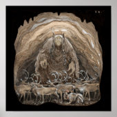 Troll, Boy en Reindeer Poster (Voorkant)