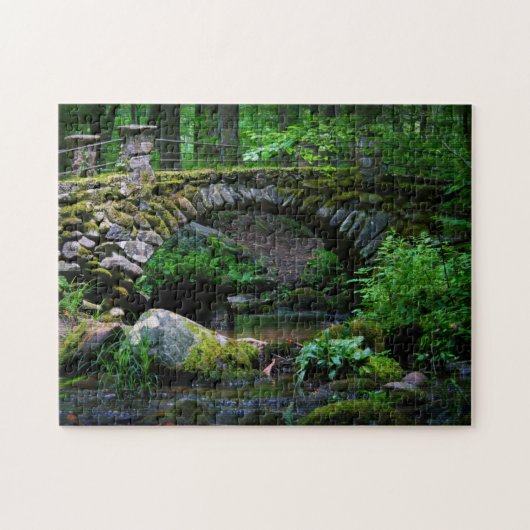 Troll Bridge in the Forest - 11x14 Legpuzzel (Horizontaal)