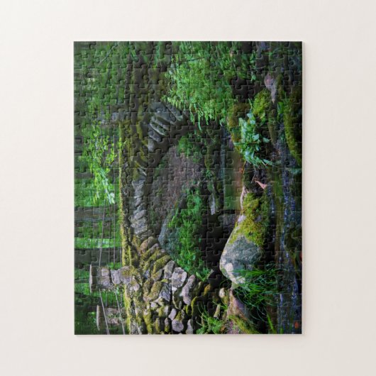 Troll Bridge in the Forest - 11x14 Legpuzzel (Verticaal)