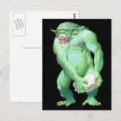 Troll Briefkaart (Voorkant / Achterkant)
