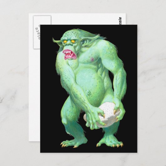 Troll Briefkaart (Voorkant / Achterkant)