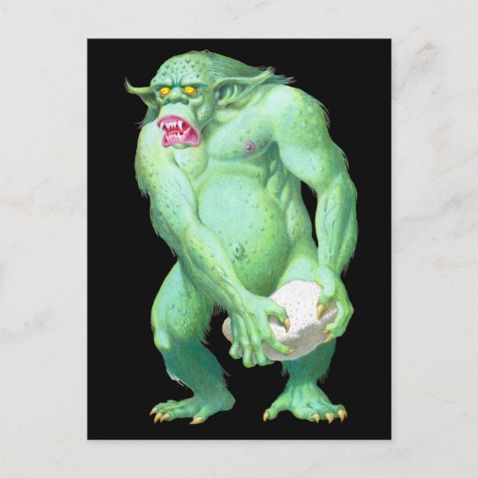 Troll Briefkaart (Voorkant)