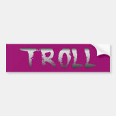 Troll Bumpersticker (Voorkant)