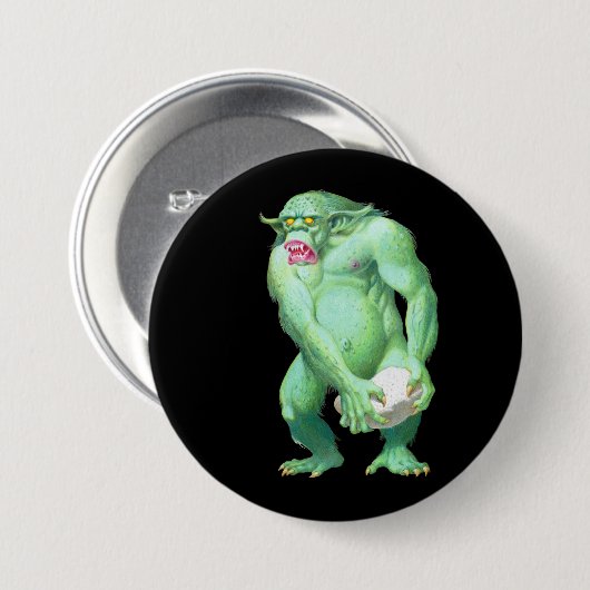 Troll Button (Voorkant /achterkant)