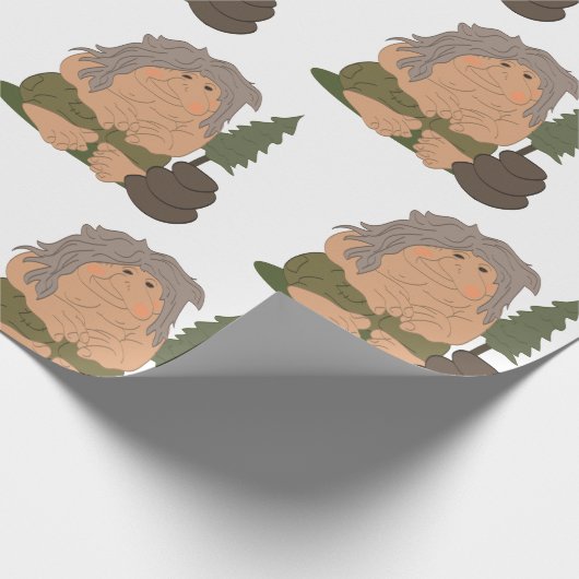 Troll Cadeaupapier (Hoek)