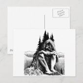 troll-clipart-14 briefkaart (Voorkant / Achterkant)