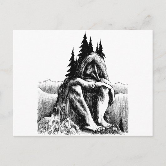 troll-clipart-14 briefkaart (Voorkant)
