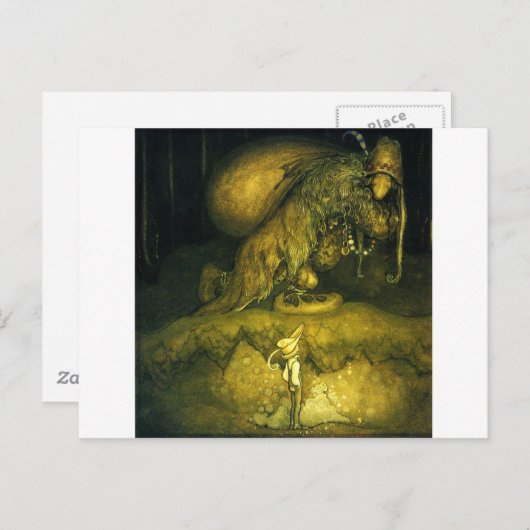 troll-clipart-8 briefkaart (Voorkant / Achterkant)