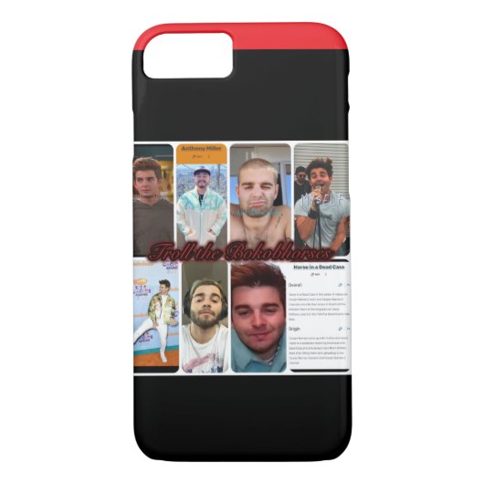 Troll de Boekenpaarden iPhone Case (Achterkant)