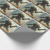 Troll Dug Spelen Cricket Gift Wrap Papier (Hoek)
