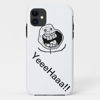 Troll Face - YeeHaa! iPhone 11 Hoesje