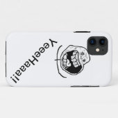 Troll Face - YeeHaa! Case-Mate iPhone Case (Achterkant (horizontaal))
