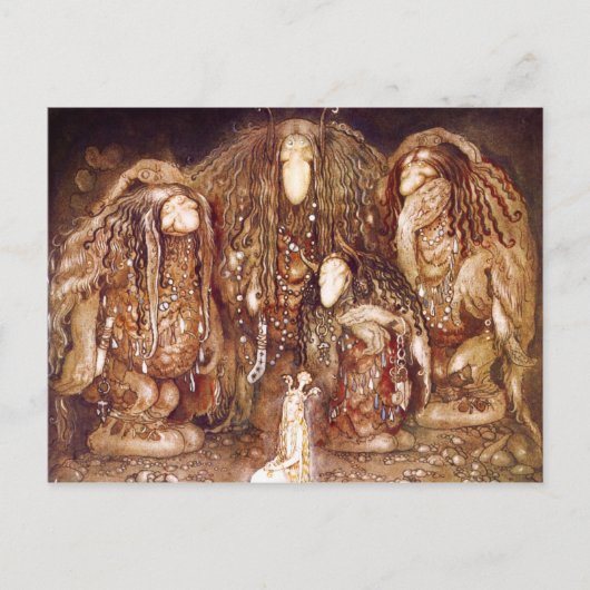 Troll Family and Princess Briefkaart (Voorkant)