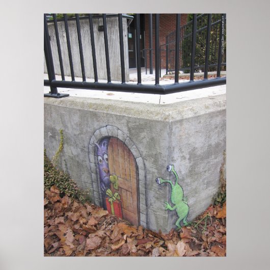 troll gifting sluggo poster (Voorkant)