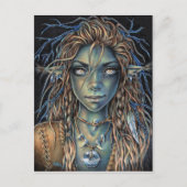 Troll Girl Briefkaart (Voorkant)