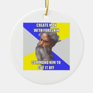 Troll God Circumcision Keramisch Ornament