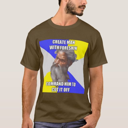 Troll God Circumcision T-shirt (Voorkant)