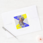 Troll God Voorhuid Ronde Sticker (Envelop)