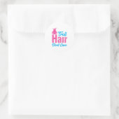 Troll Hair Dont Care Halloween Kerstmis Gi Ronde Sticker (Tas)