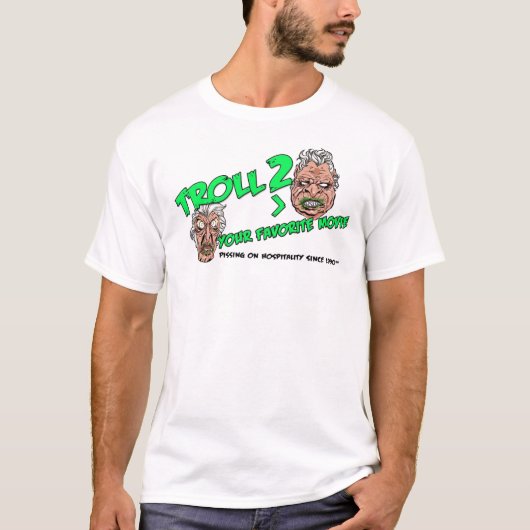 Troll Hospitality! T-shirt (Voorkant)