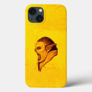 Troll in zwart en geel design Case-Mate iPhone case