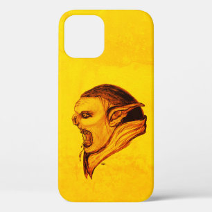 Troll in zwart en geel design Case-Mate iPhone case