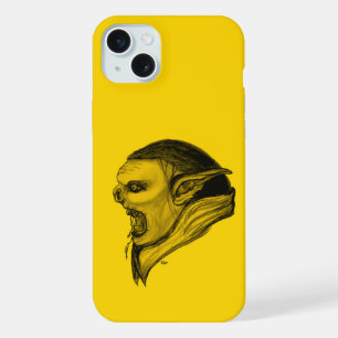 Troll in zwart en geel design iPhone 15 plus case