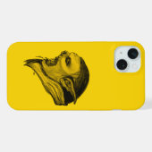 Troll in zwart en geel design iPhone hoesje (Achterkant horizontaal)