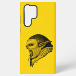 Troll in zwart en geel design samsung galaxy hoesje