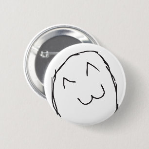 Troll Le Me Memes naïef KIES JE KLEUR BEWERKBAAR Ronde Button 5,7 Cm