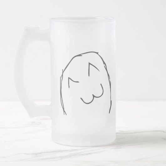 Troll LeMe Memes BLITHESOME GRAppig - BEWERKBAAR Matglas Bierpul (Links)
