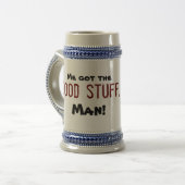 Troll "Me got the good stuff, man!" Bierpul (Voorkant links)