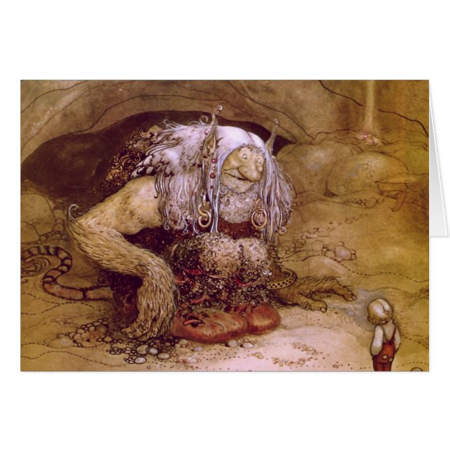 Troll met Little Boy (Voorkant Horizontaal)